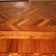 Log Rounds and Wood Tiles for Antique Wood Floors 4
