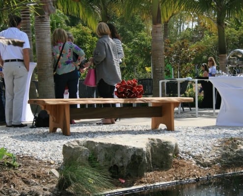 Naples Botanical Gardens – Handmade Bench Dedication 17
