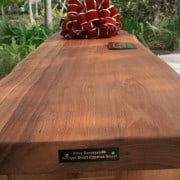 Naples Botanical Gardens – Handmade Bench Dedication 10