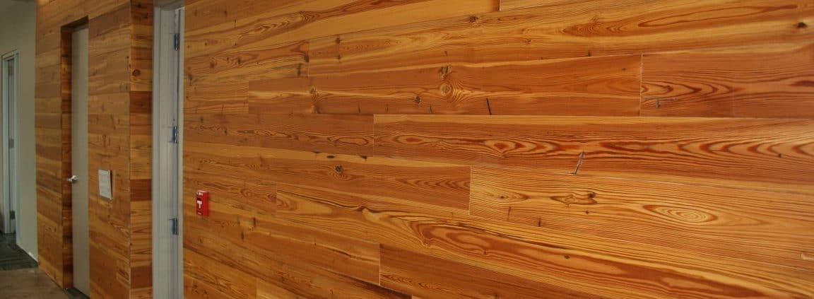 Contemporary Application of Building Reclaimed Longleaf Pine