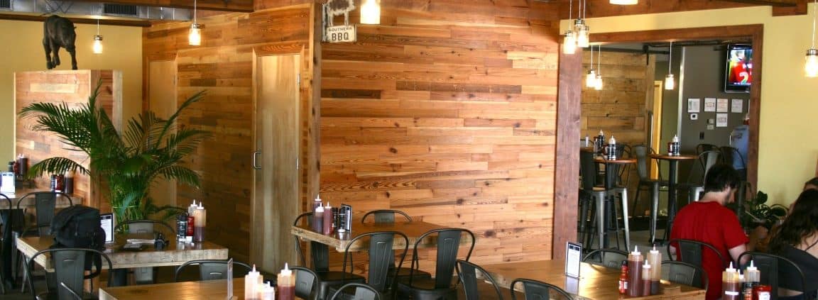 River-Recovered® Heart Pine Adds Southern Charm to Popular BBQ Restaurant 4