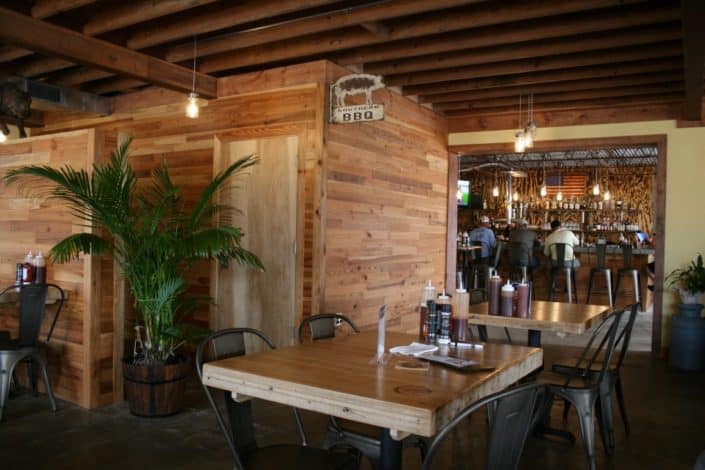 River-Recovered® Heart Pine Adds Southern Charm to Popular BBQ Restaurant 12
