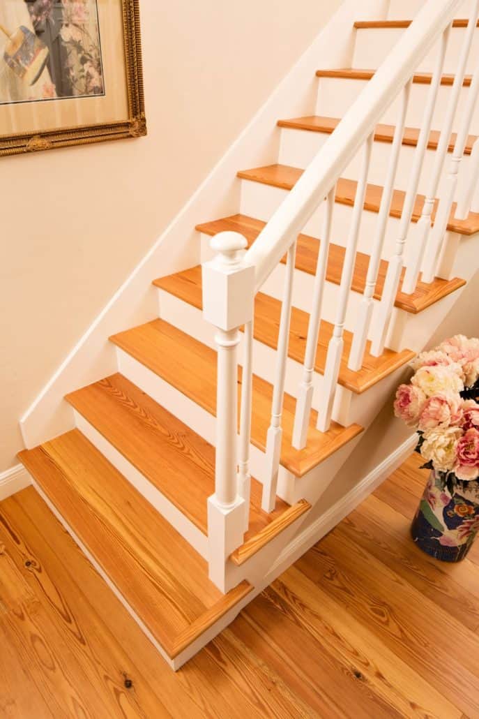 Wood Stairs and Flooring