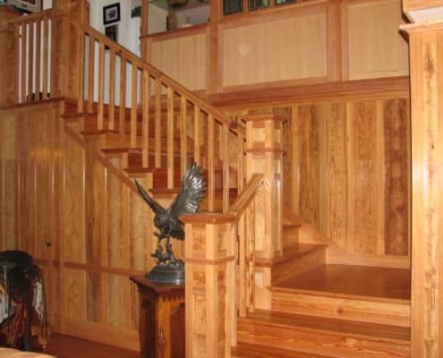 Reclaimed Wood Stairs, Stair Parts, Treads and Moldings – The Sustainable Design Choice