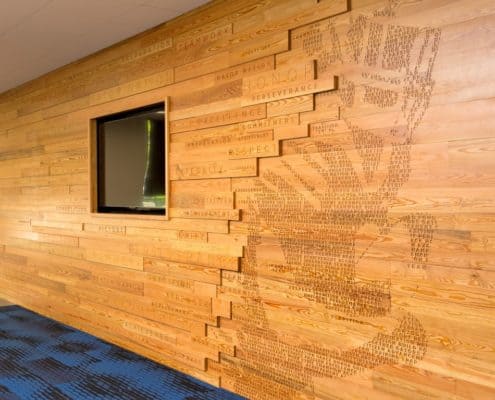 Wood Feature Walls