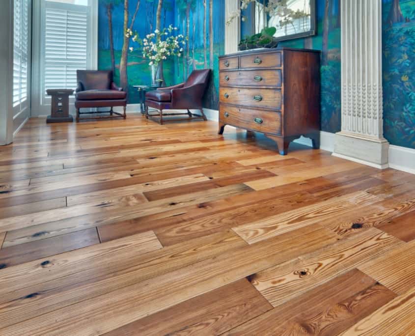 Antique Heart Pine and Heart Cypress – Two Woods That “Work” in Commercial Spaces