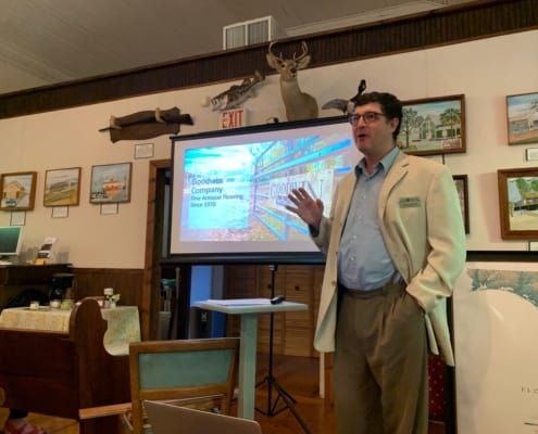 Jeffrey Forbes Presents to Hawthorne Area Historical Society