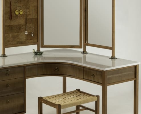 Wild Black Cherry Adds Style and Charm to Handcrafted Vanity