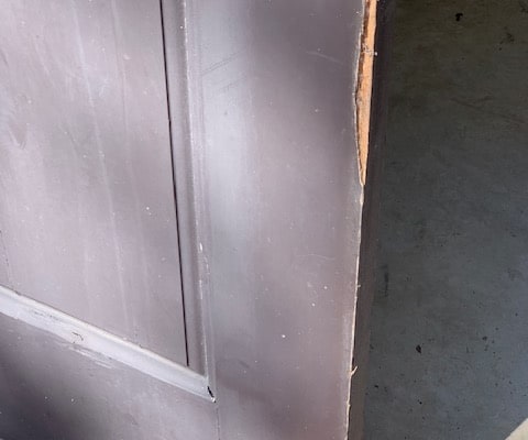 door damage splitting