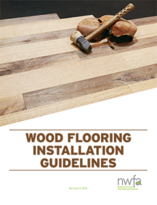 NWFA Installation Guidelines